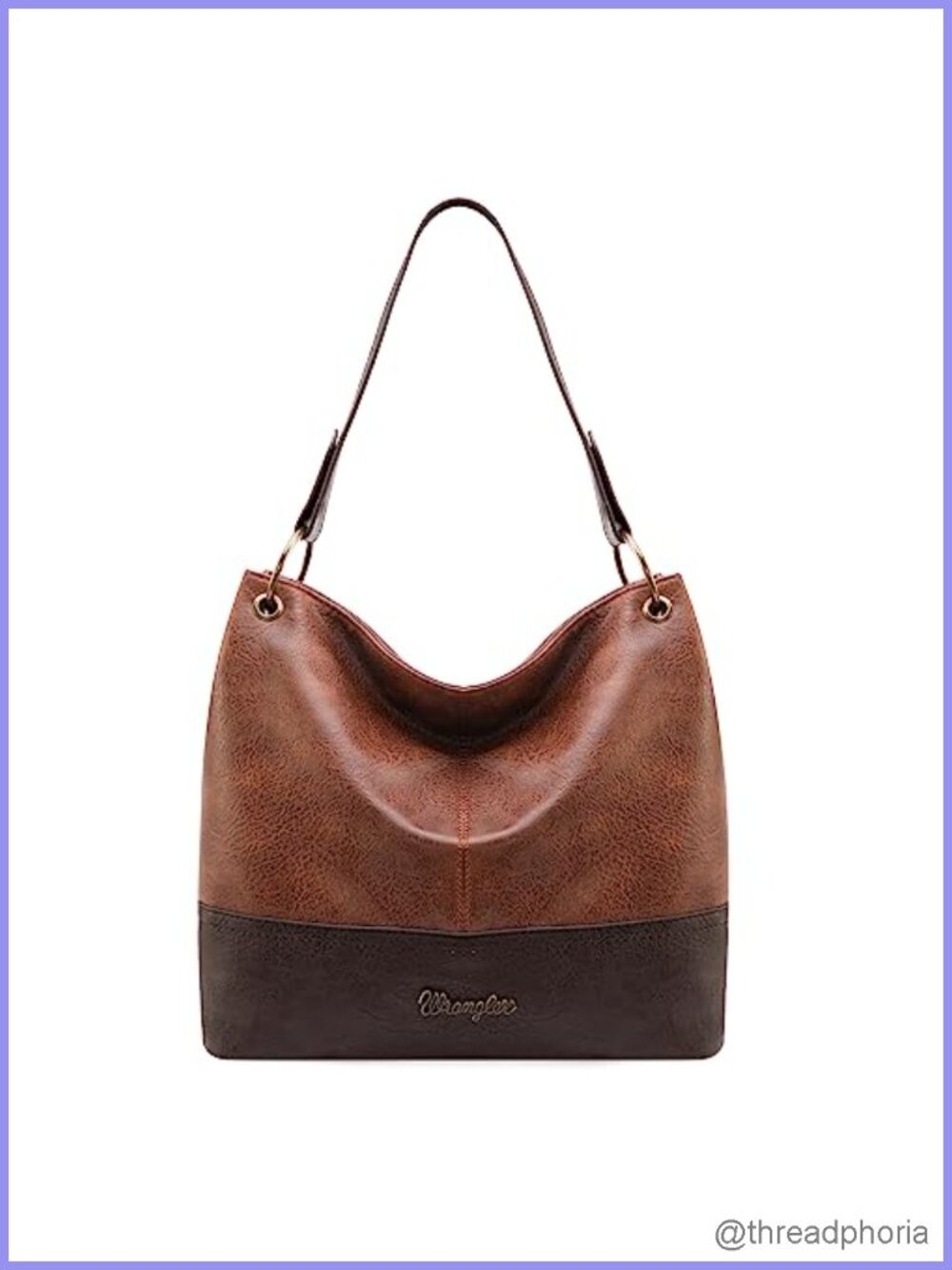 Vegan Leather Hobo Bag Top Handle Shoulder Purse Handbag